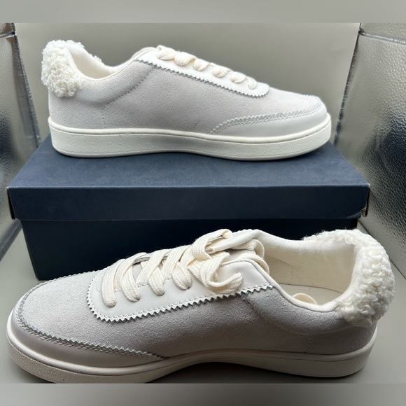 NEW IN BOX MSRP $129 Splendid Women's Freya Sneaker in Ivory - Size 6.5 - Picture 1 of 11